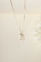 Heliophilia Silver Collar de Plata de Ley 925 con Refuerzo de Rodio